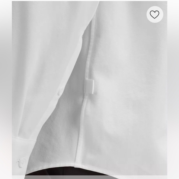 Lululemon Men’s Classic-Fit Long-Sleeve Shirt - White - Picture 3 of 5